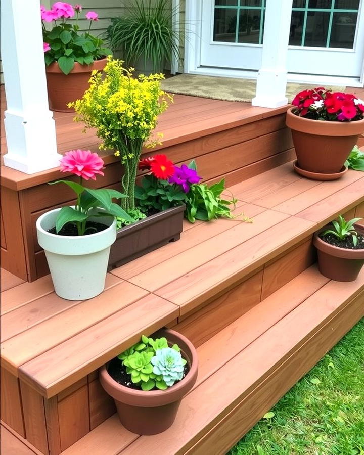 Incorporating Built In Planters