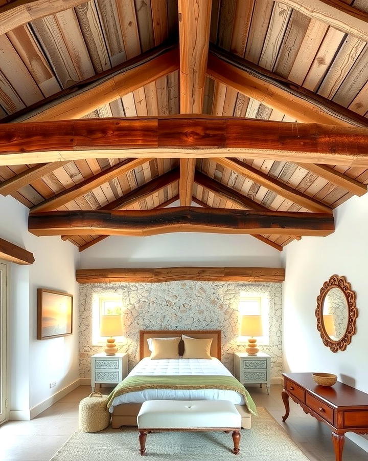 Incorporating Wooden Ceiling Beams