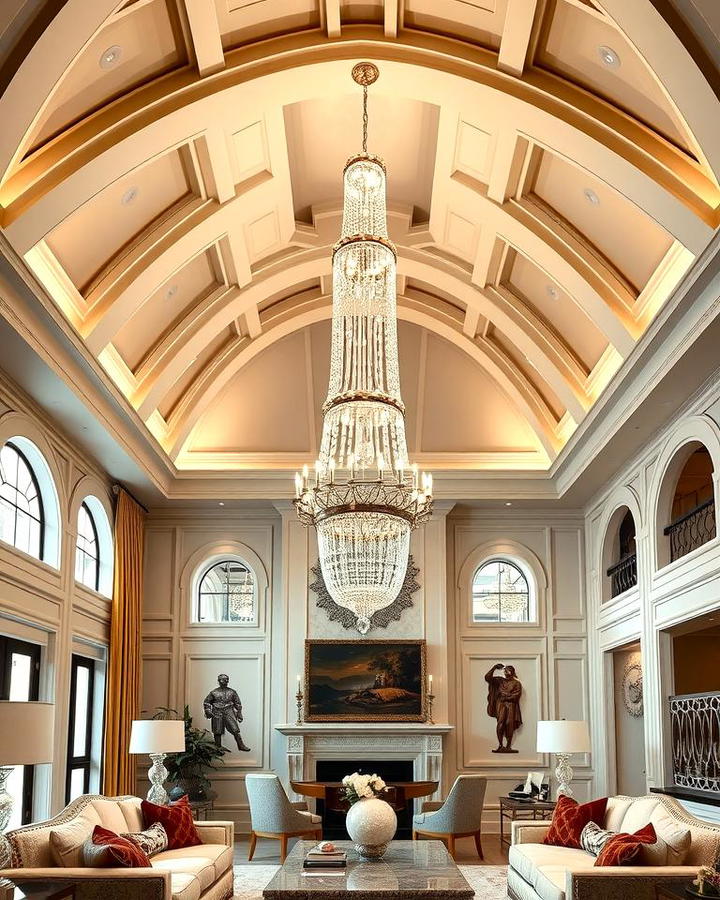 Incorporating a Central Chandelier for Elegance