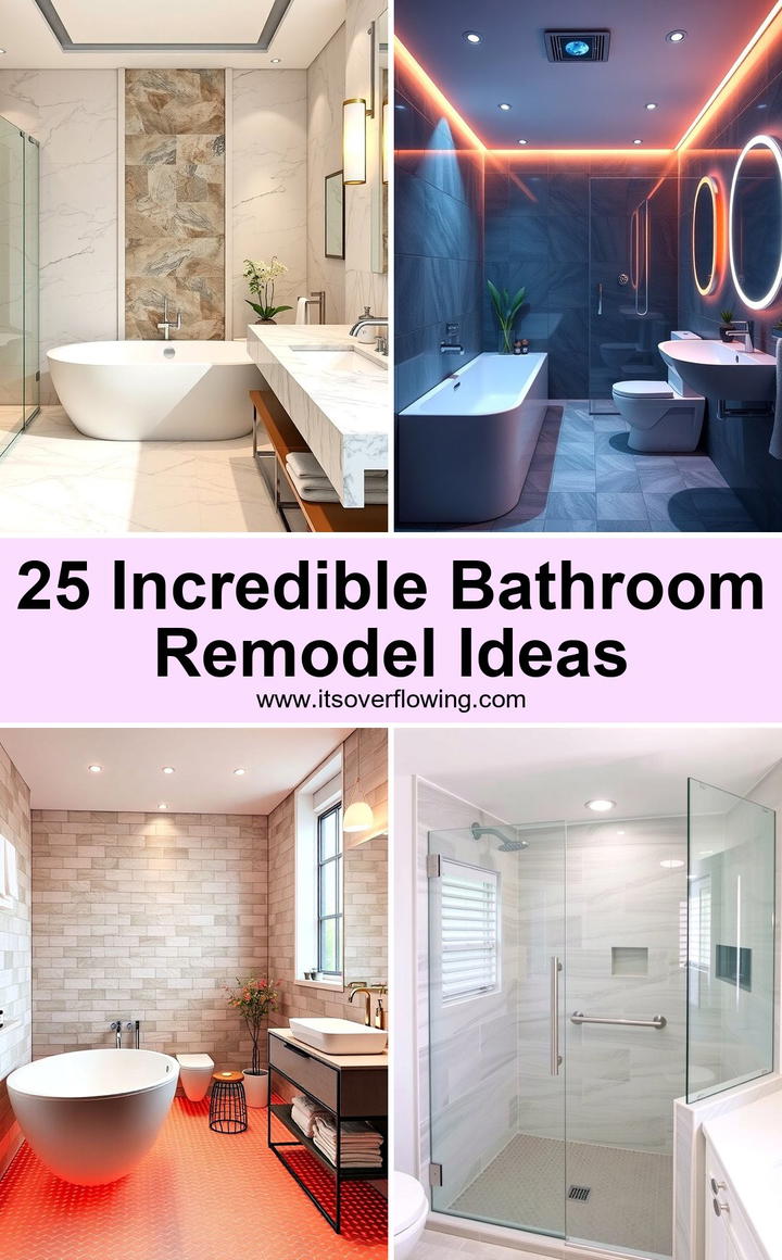 Incredible Bathroom Remodel Ideas