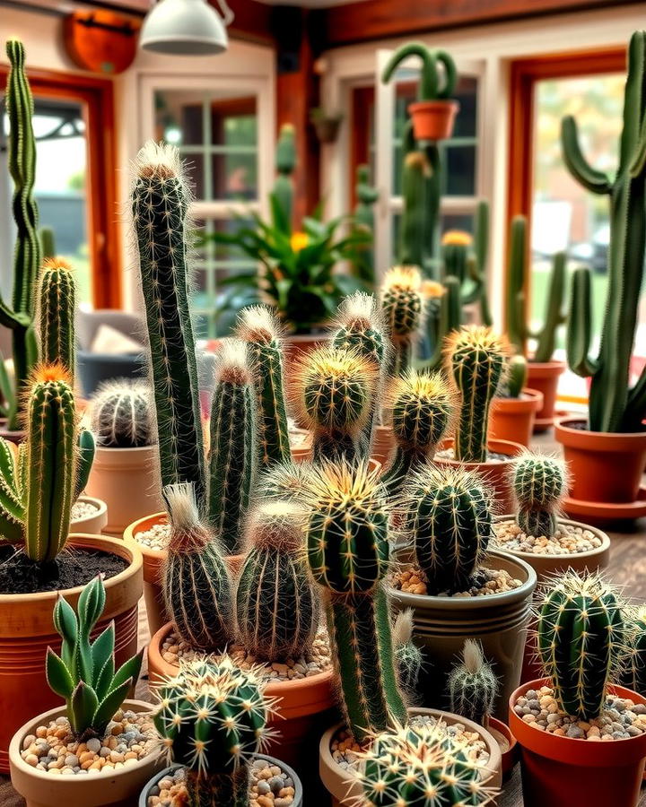 Indoor Cactus Gardens for a Desert Vibe