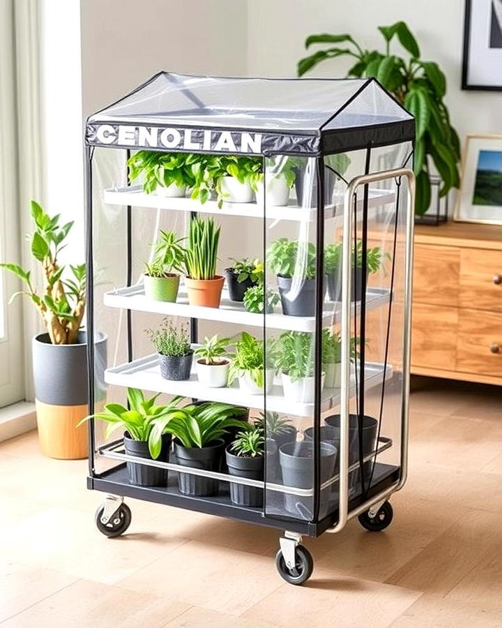 Indoor Greenhouse Cart