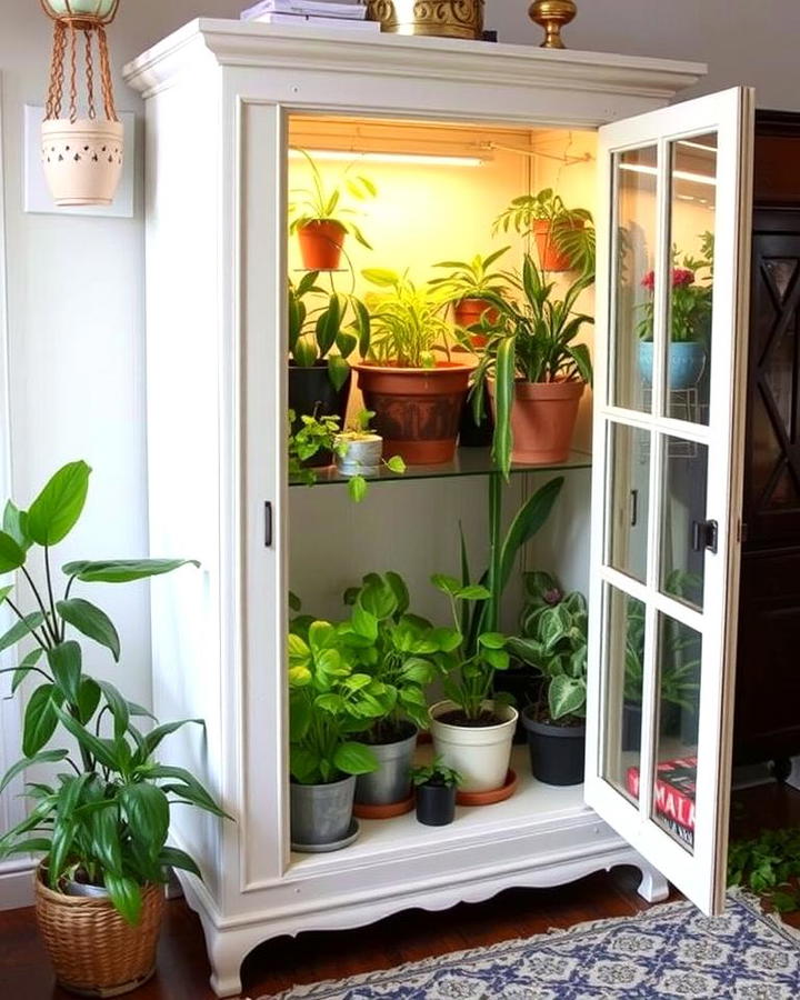 Indoor Greenhouse Wardrobe