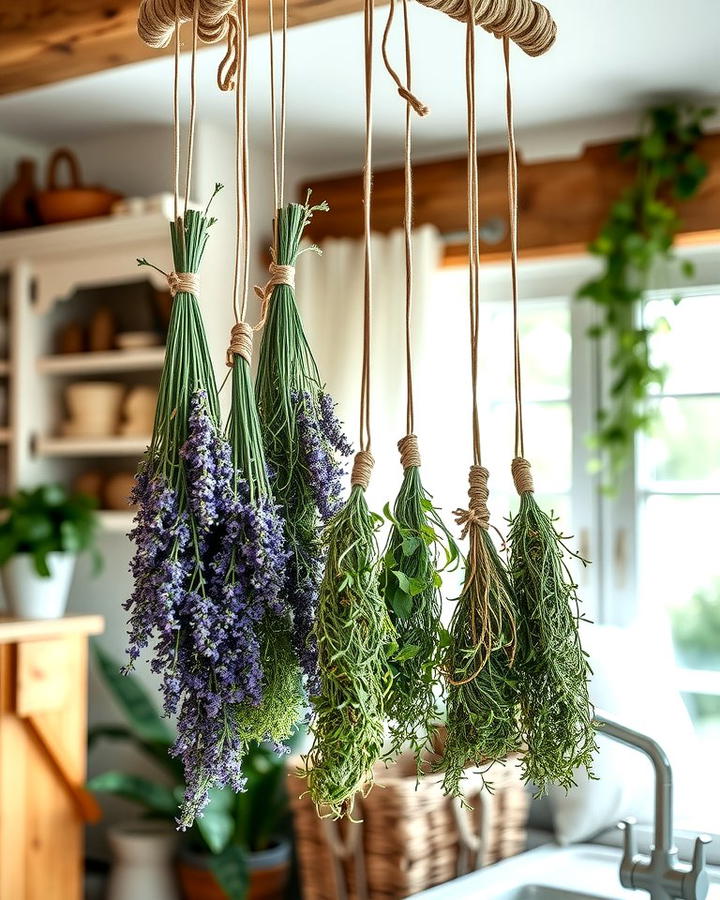 Indoor Hanging Herb Dryers for Versatility