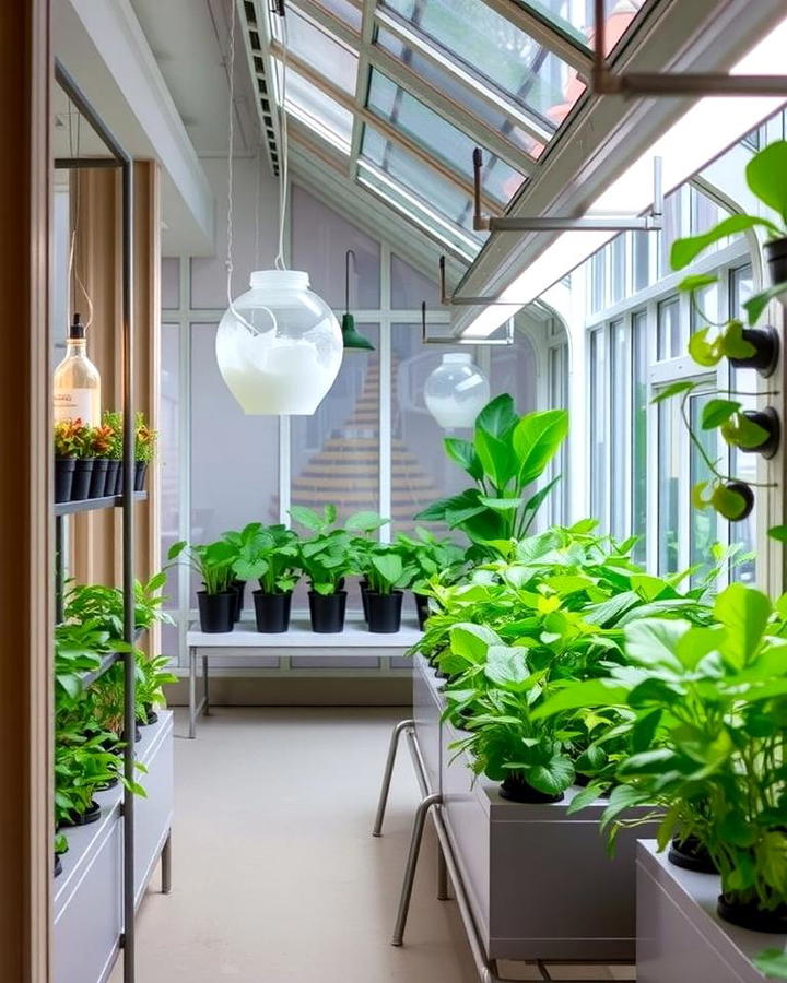 Indoor Hydroponic Greenhouse