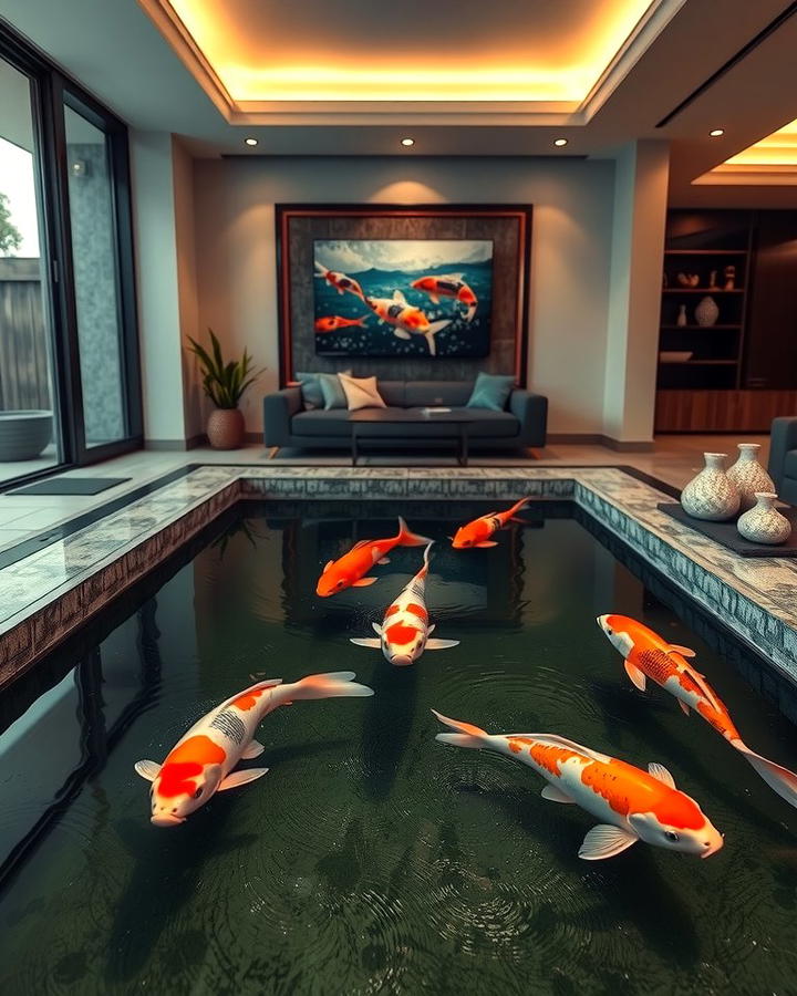 Indoor Koi Ponds