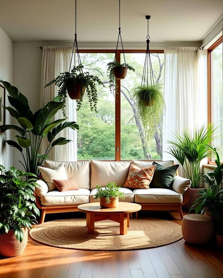 Indoor Living Room Plants