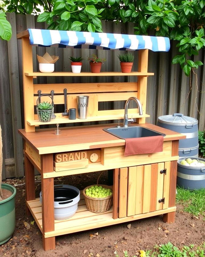 Indoor Outdoor Mud Kitchen