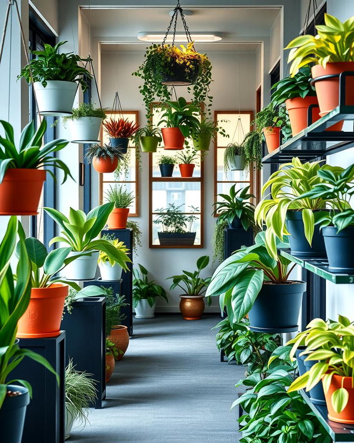 Indoor Plants Display