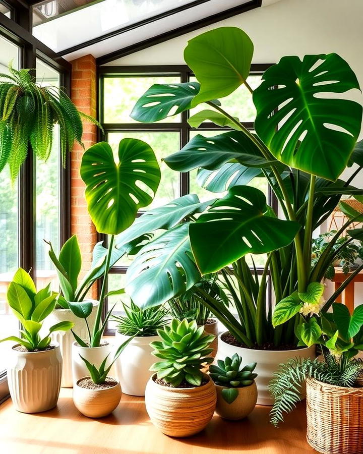 Indoor Plants as Focal Points