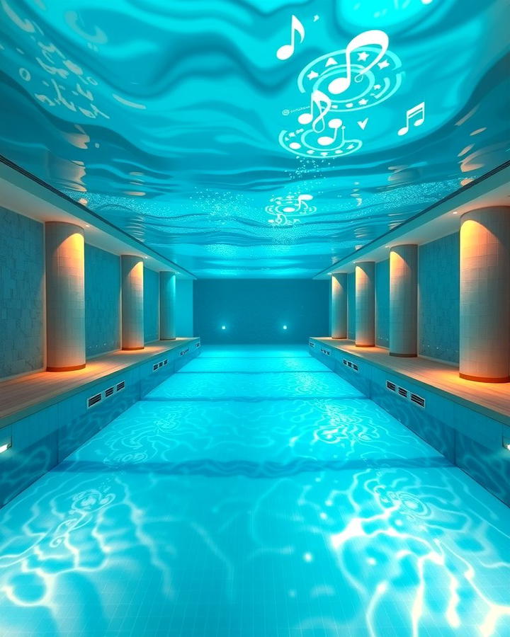 Indoor Pool with Underwater Sound System