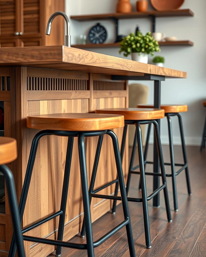 Industrial Bar Stools