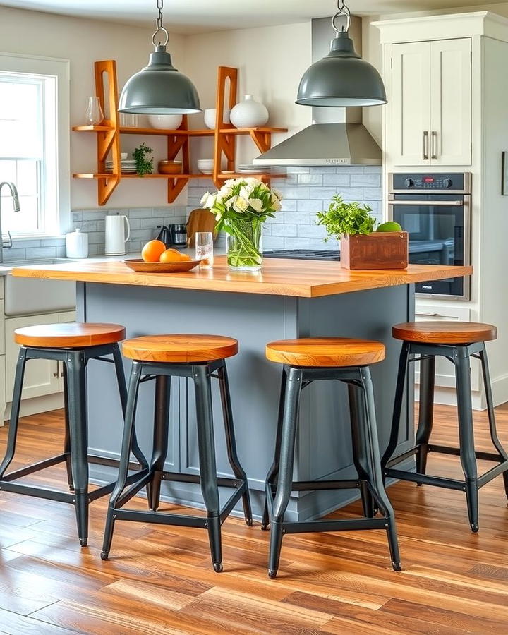 Industrial Bar Stools