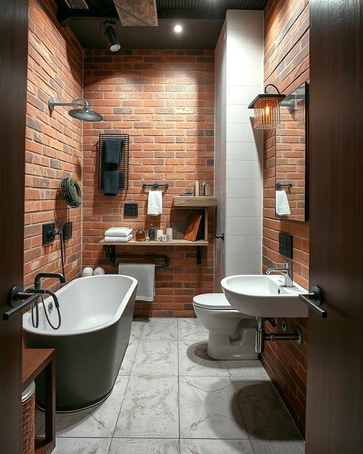 Industrial Bathroom Design