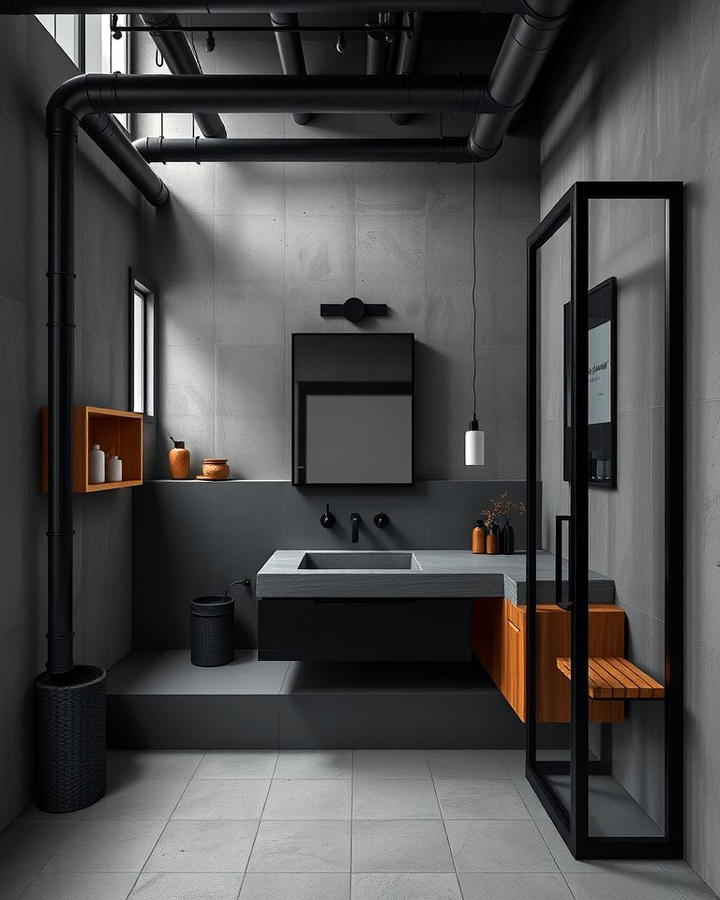 Industrial Black Design