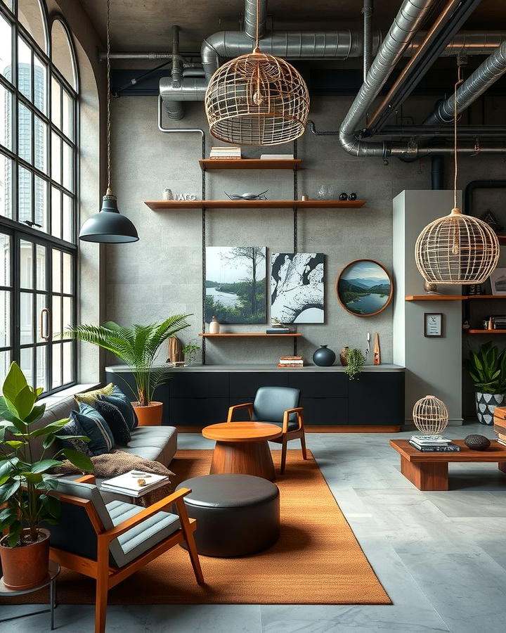 Industrial Inspired Decor