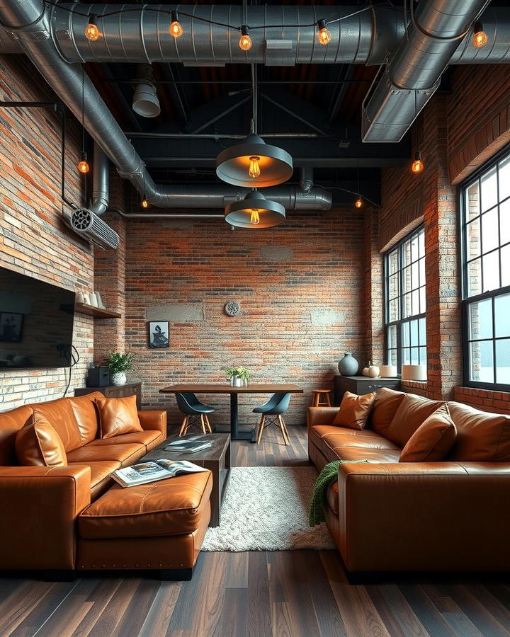 Industrial Inspired Loft Aesthetic