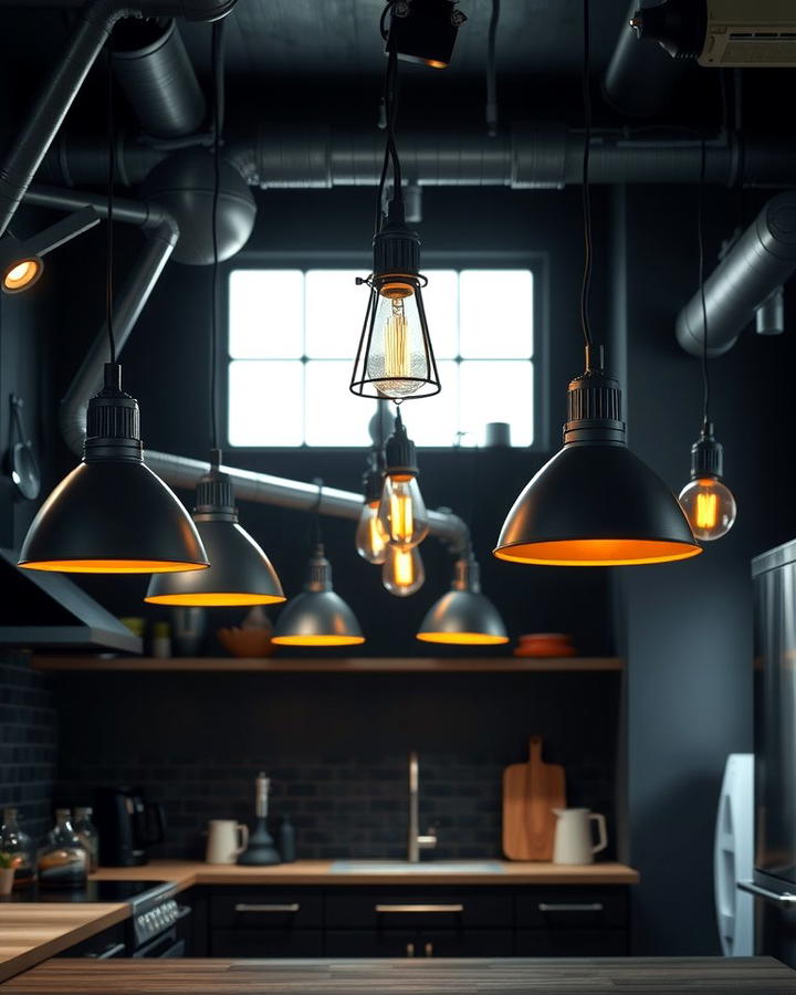 Industrial Lighting for an Edgy Vibe