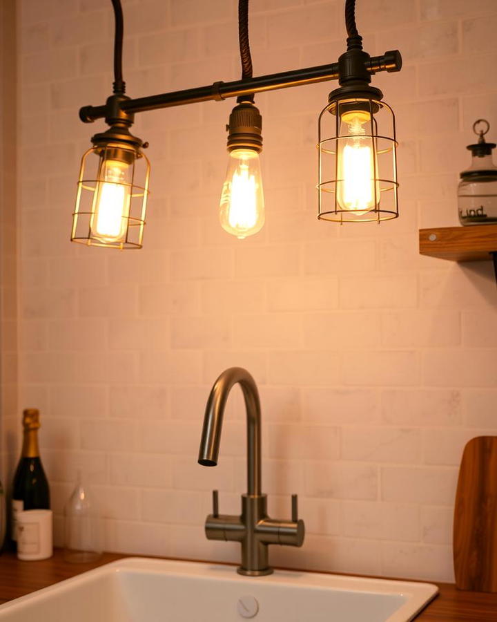 Industrial Style Lights for Edgy Elegance