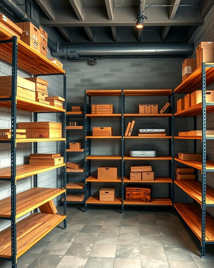 Industrial Style Shelving