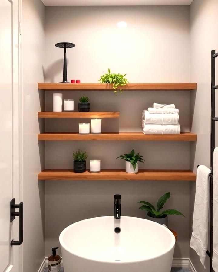 Install Floating Shelves