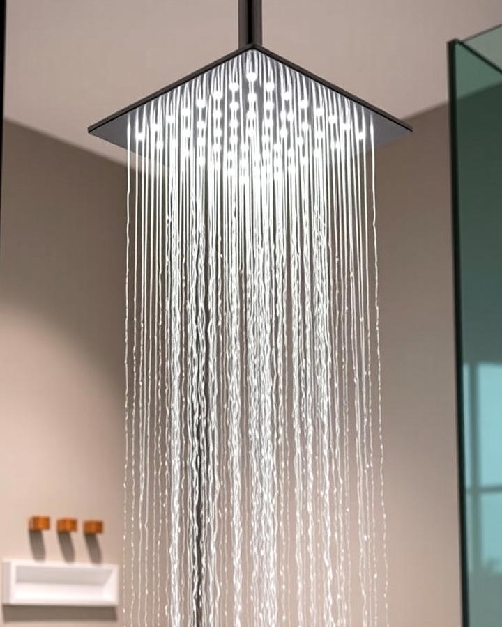 Install a Rainfall Showerhead