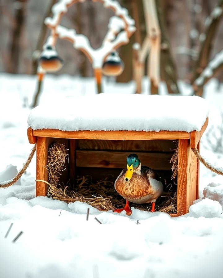 Insulated Duck House for Winter