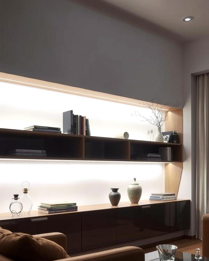 Integrated LED Strips for a Sleek Look