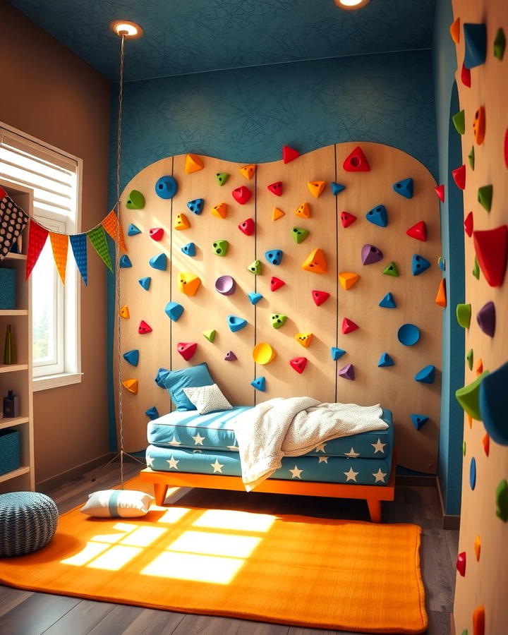 Interactive Climbing Wall