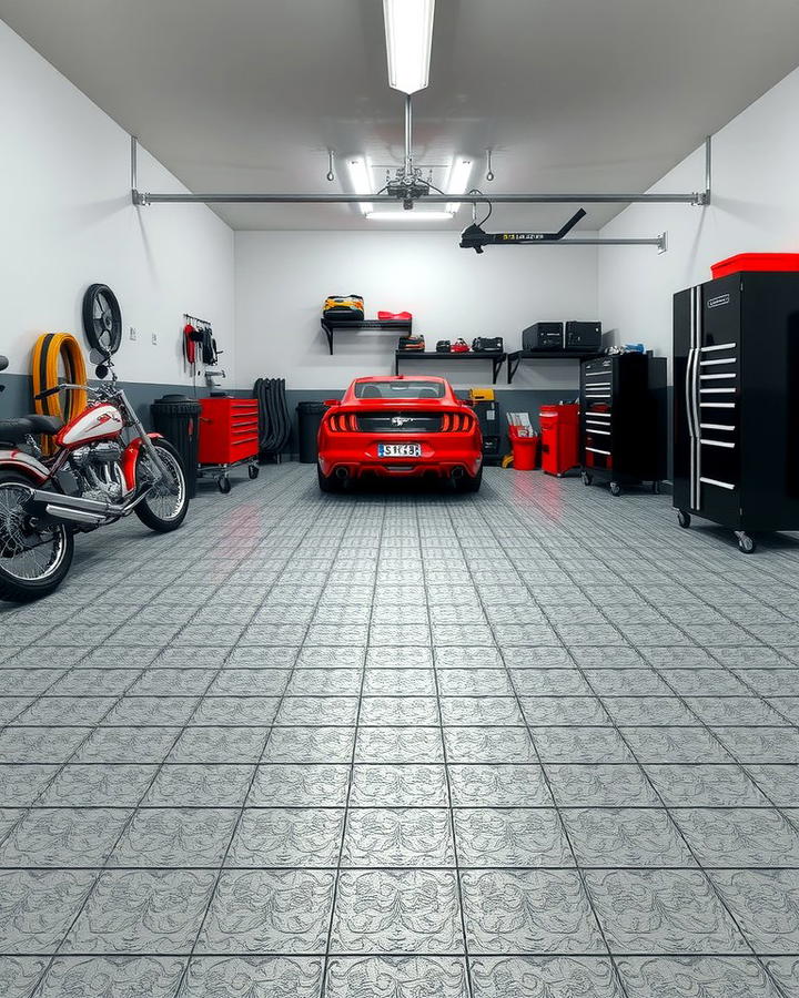 Interlocking Garage Floor Tiles