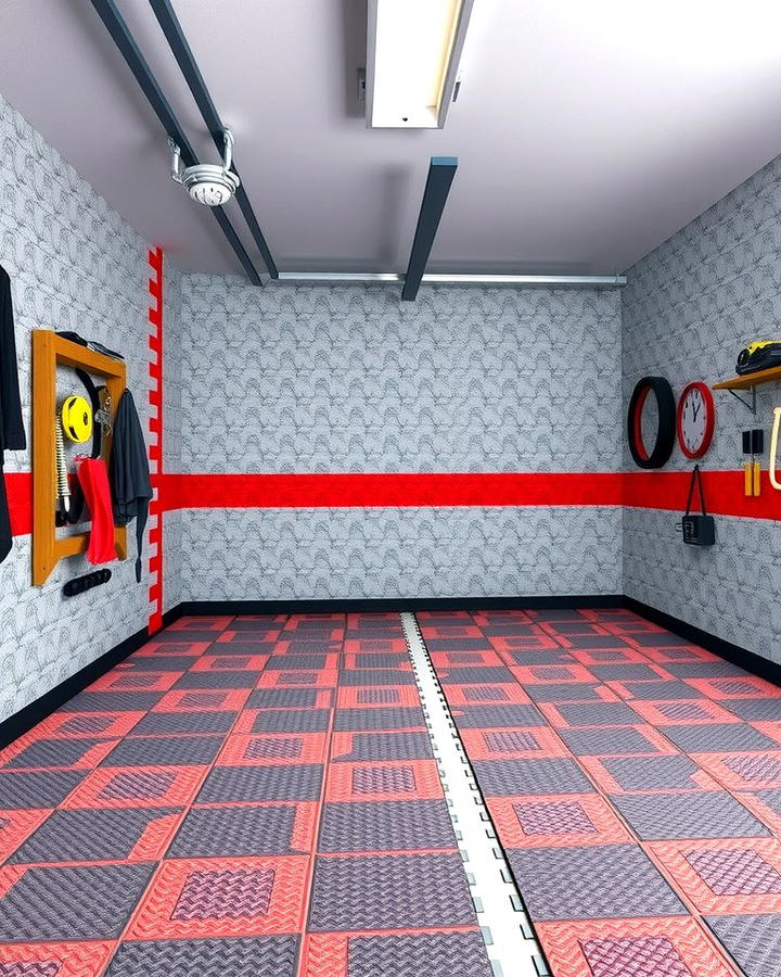 Interlocking Garage Tiles