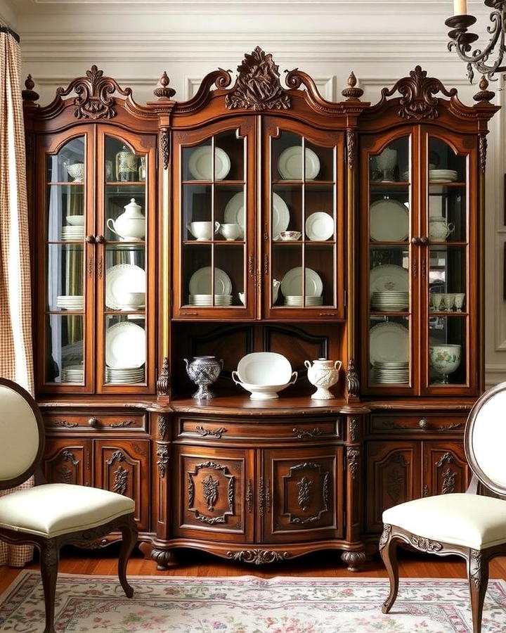 Intricate China Cabinets for Display