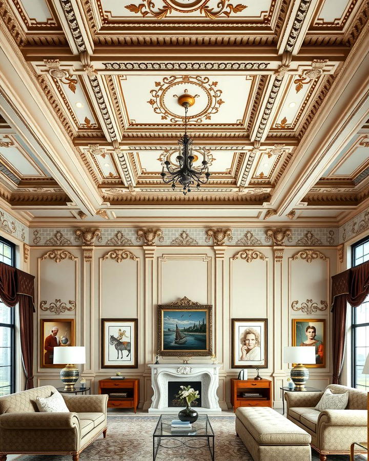 Intricate Crown Molding