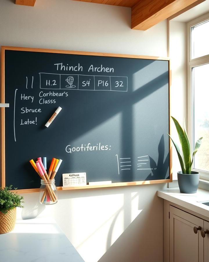 Introduce a Chalkboard or Whiteboard