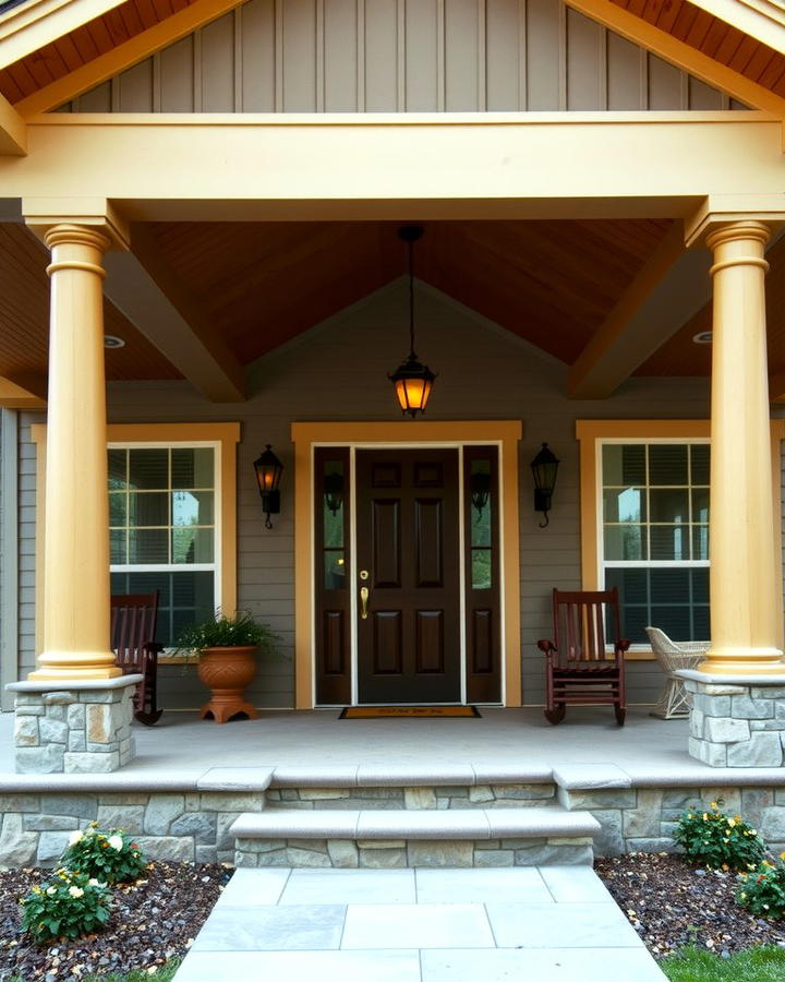 Inviting Front Porch