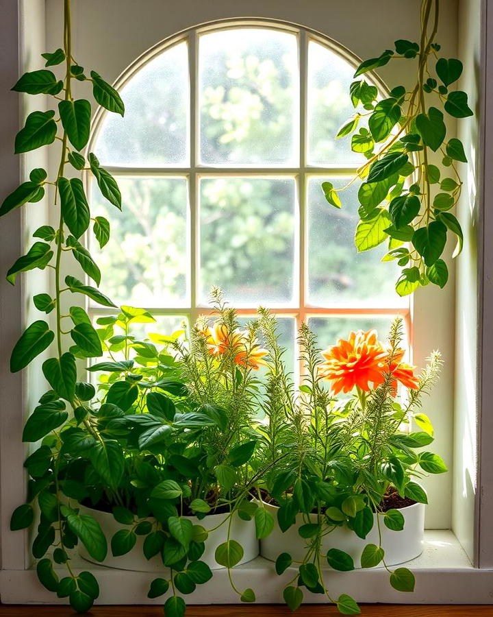 Inviting Herb Garden