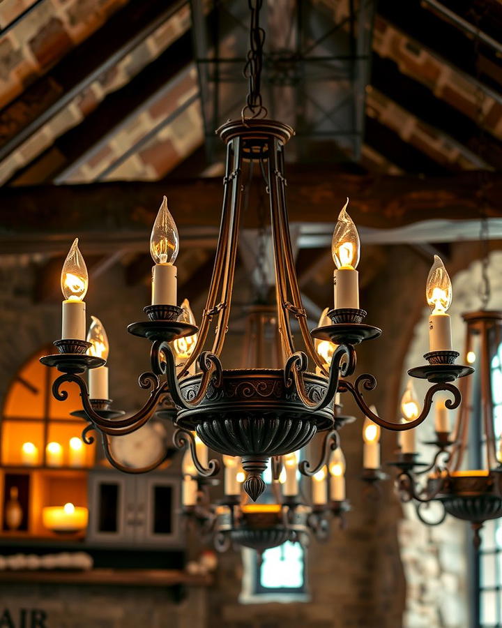 Iron Chandeliers