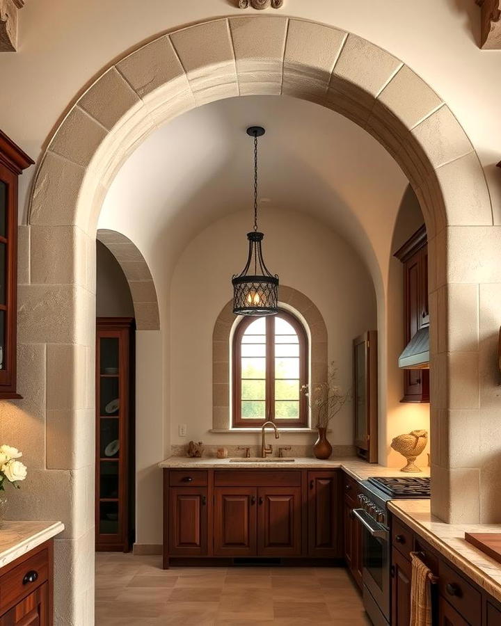 Italian Kitchen Arches