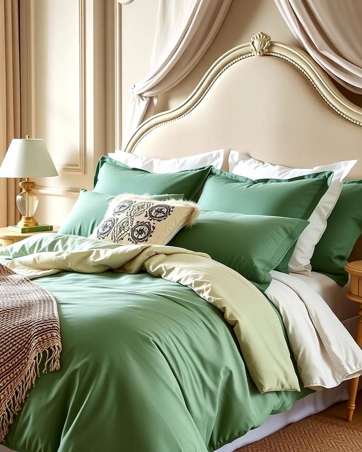 Jade Green Bedding