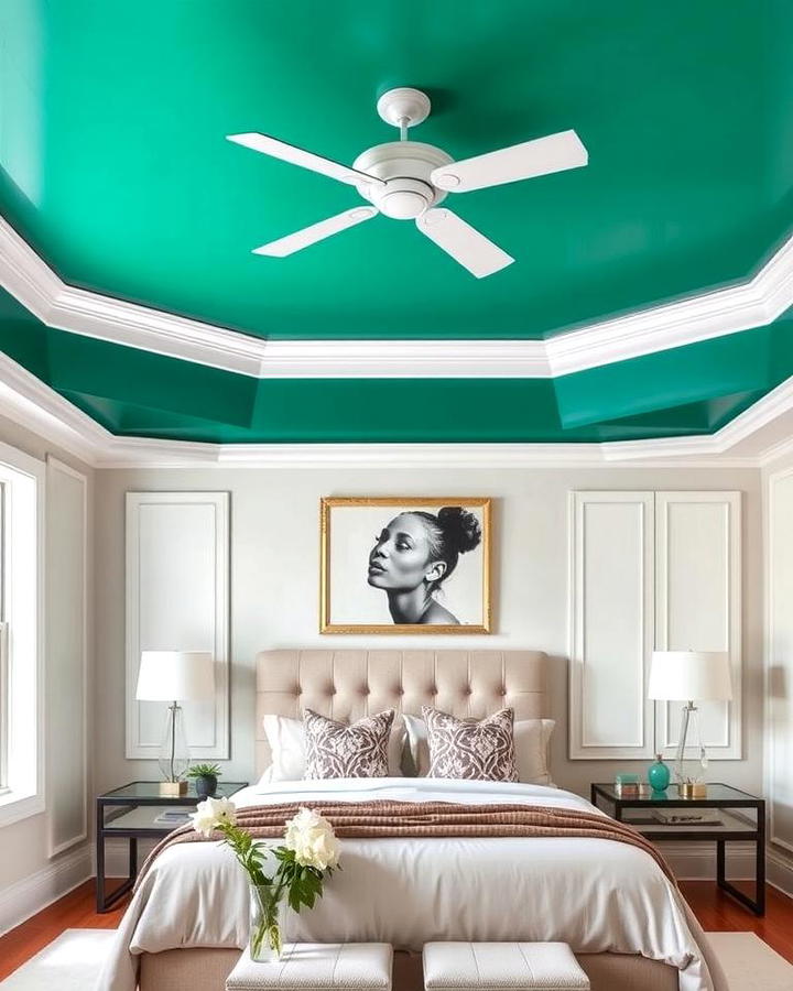 Jade Green Ceiling