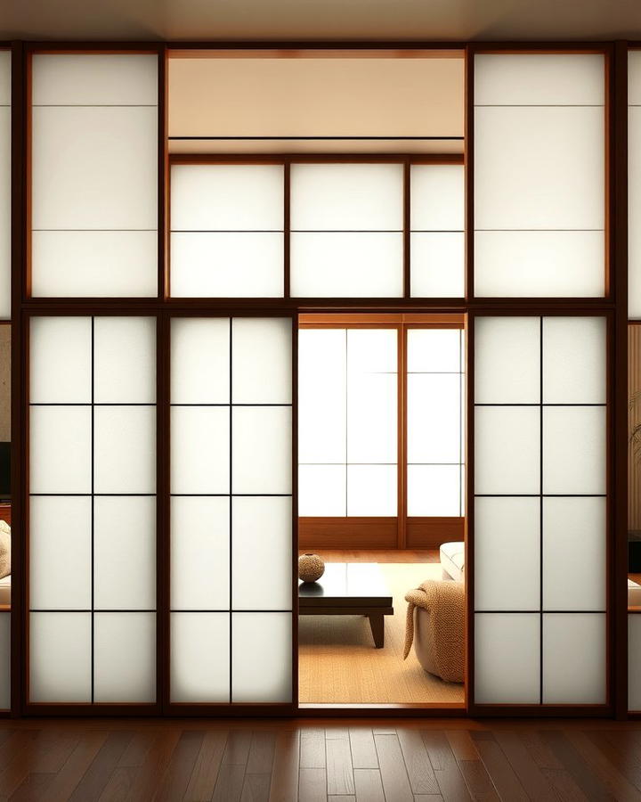 Japanese Shoji Screens for Privacy