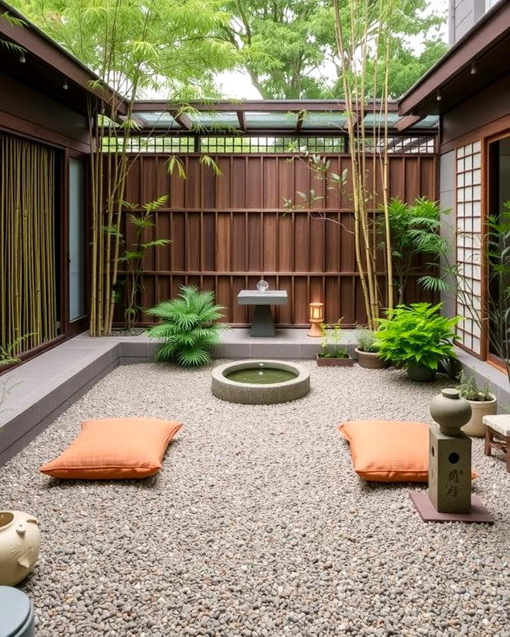 Japanese Zen Garden Patio