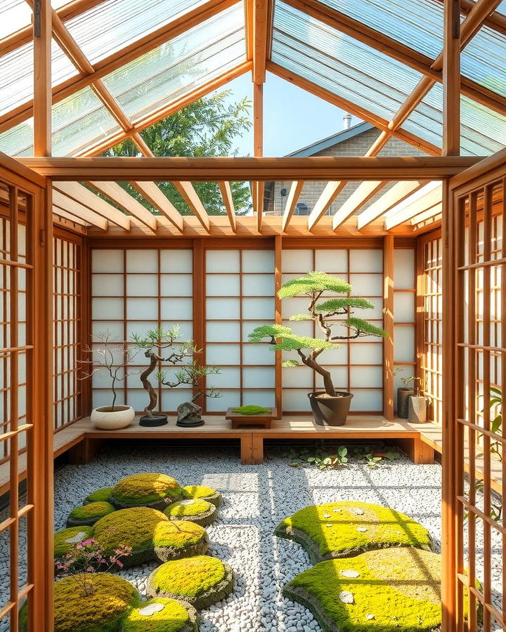 Japanese Zen Greenhouse 2