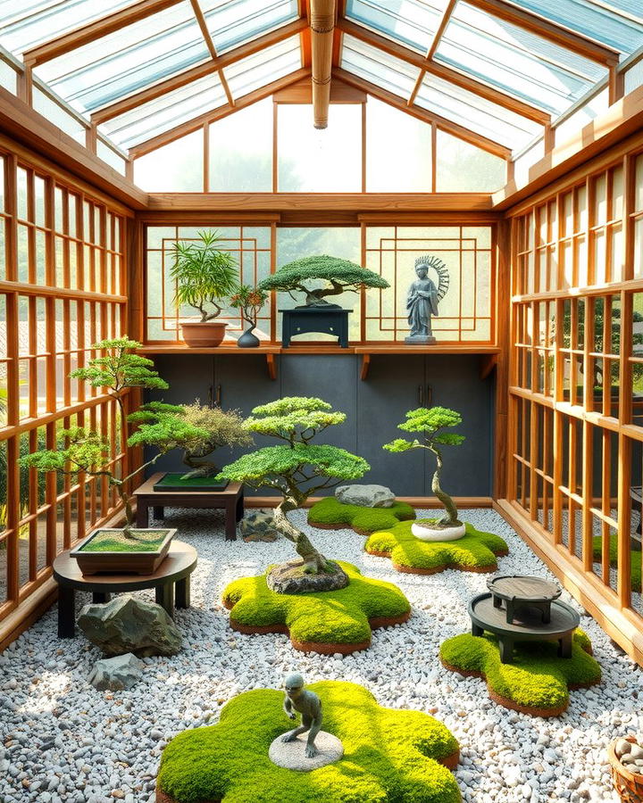 Japanese Zen Greenhouse