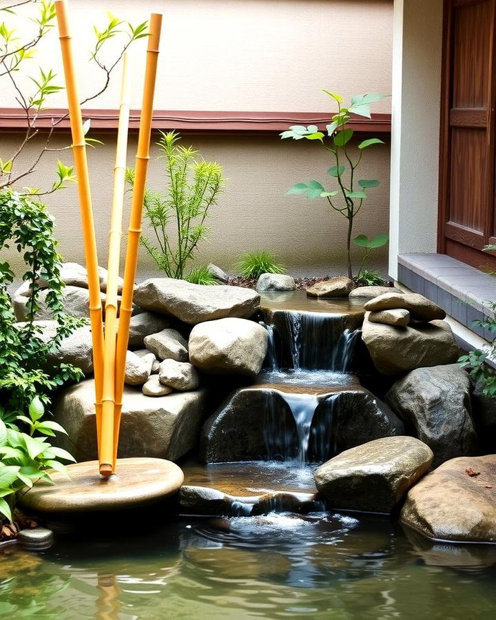 Japanese Zen Waterfall