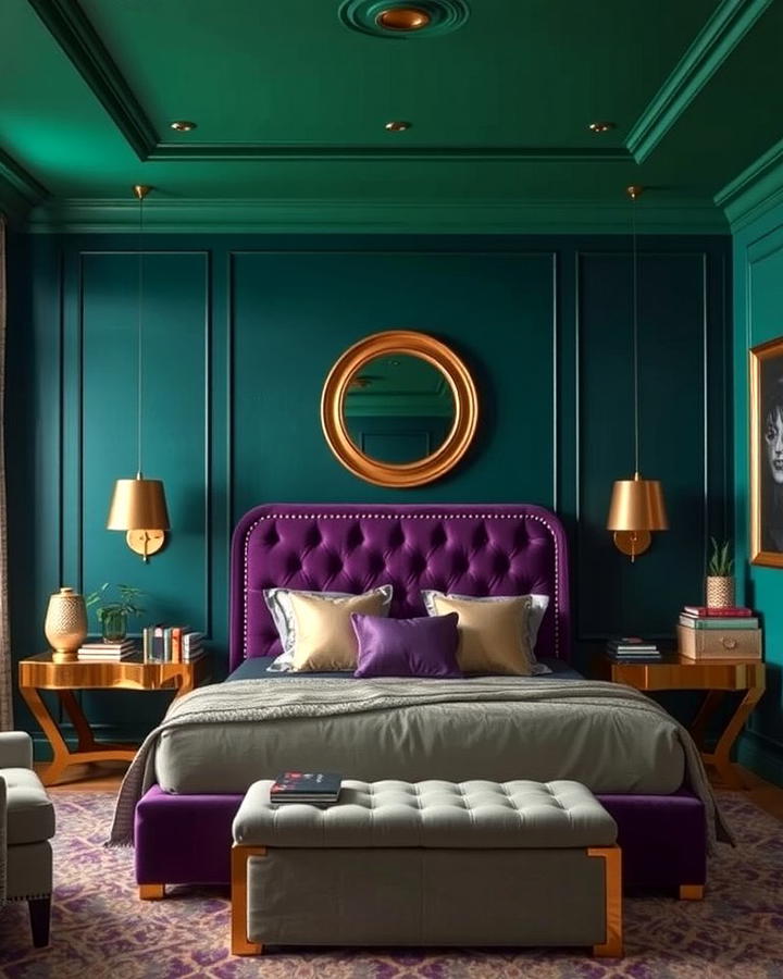 Jewel Toned Walls