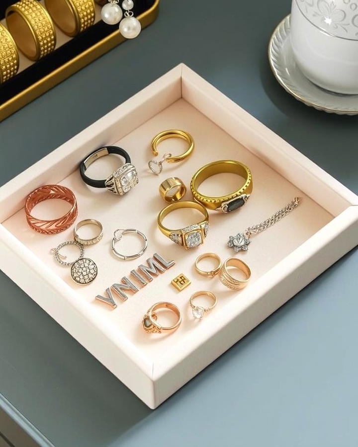 Jewelry Tray Organization