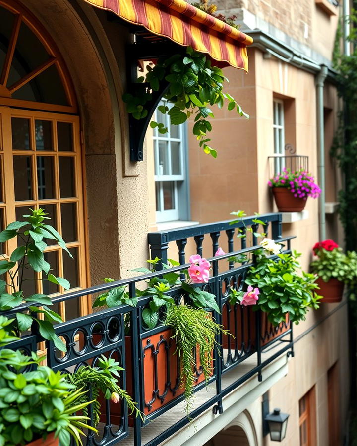 Juliet Balcony with Planter Boxes