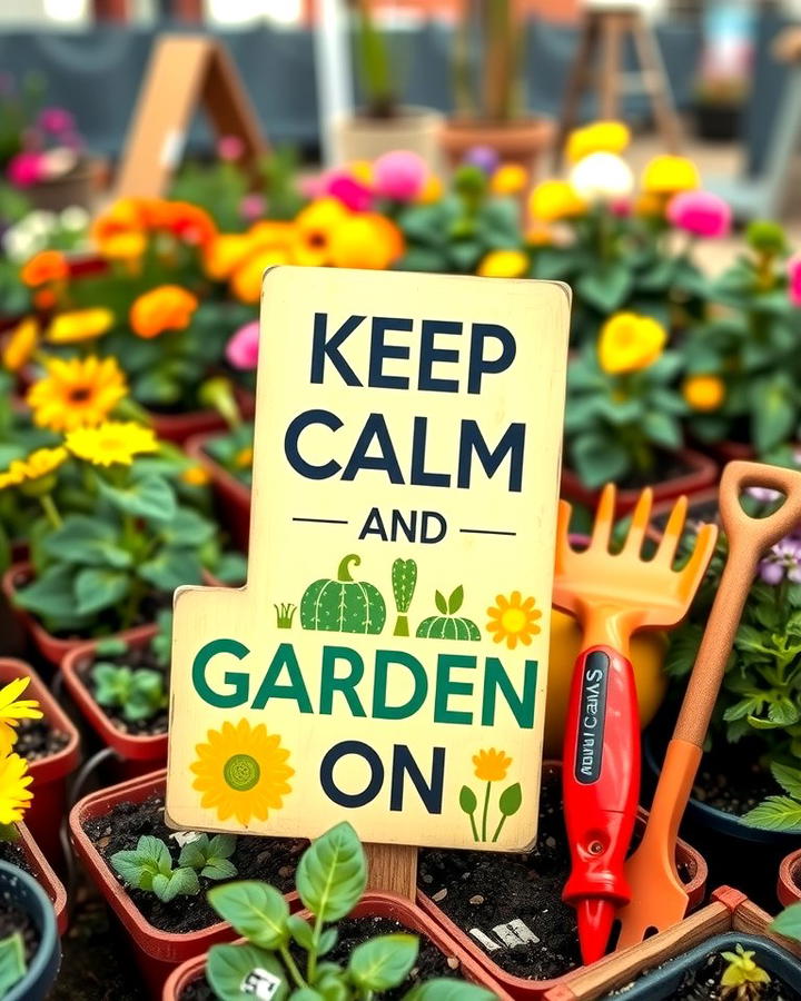 Keep Calm and Garden On