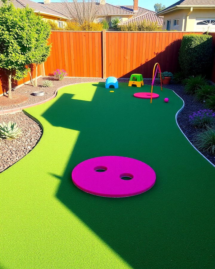 Kid Friendly Putting Greens